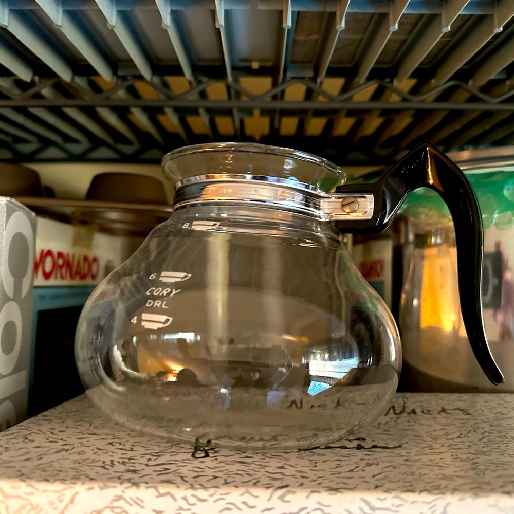 Glass coffee pot
